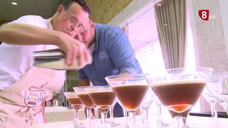 El olor a café impregna Valladolid con el segundo campeonato de Baristas Down 