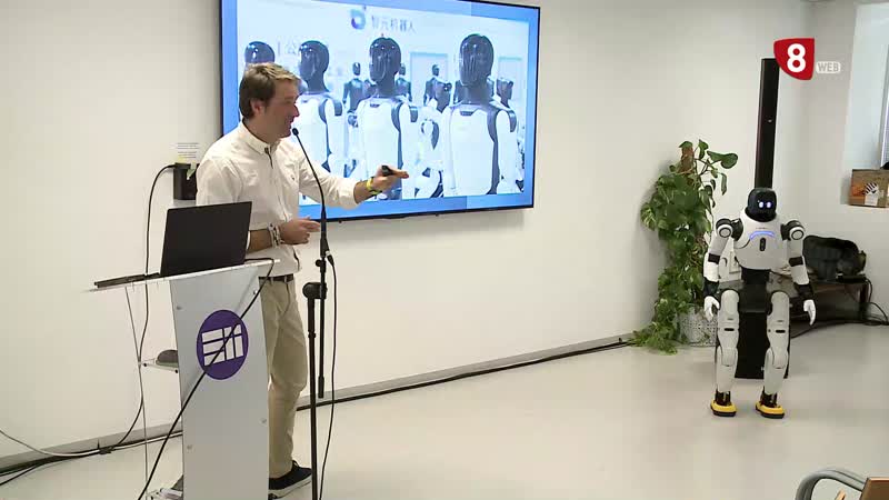 Robots bípedos y cuadrúpedos se cuelan en la Universidad de Valladolid