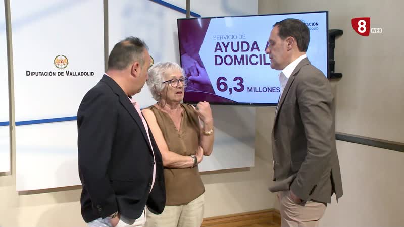 La Diputación de Valladolid destina 6,3 millones a ayuda y comida a domicilio