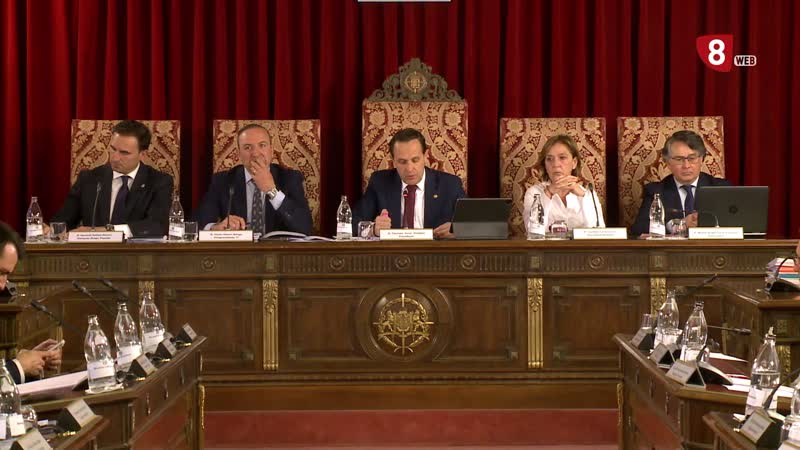 Pleno de despedida en Diputación y Medina del Campo