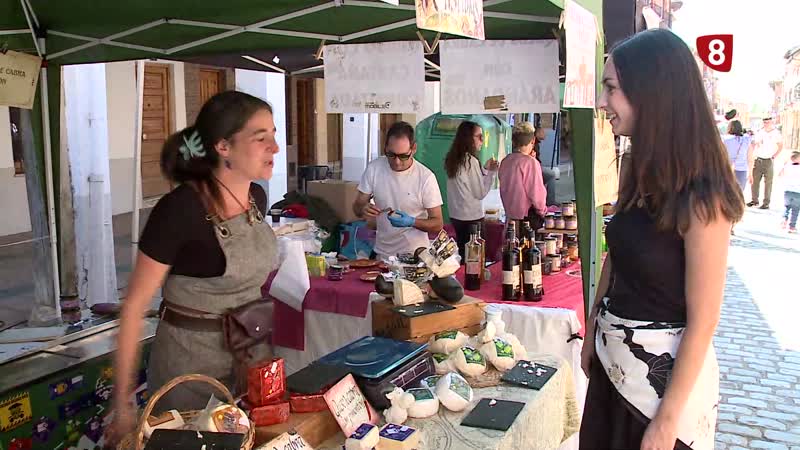 Villalón de Campos celebra su XV Fería del queso 