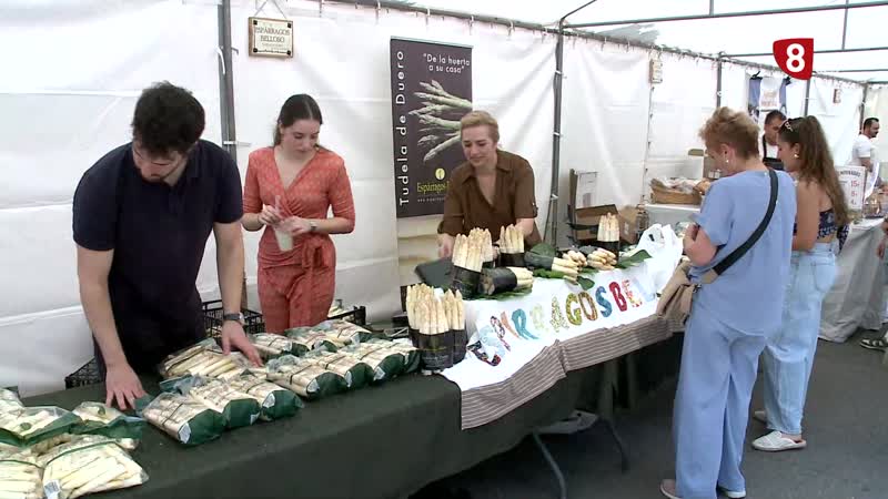 Tudela ensalza su espárrago tras más de 40 años de Feria