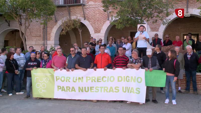 Los viticultores de Rueda piden un precio justo que cubra los costes