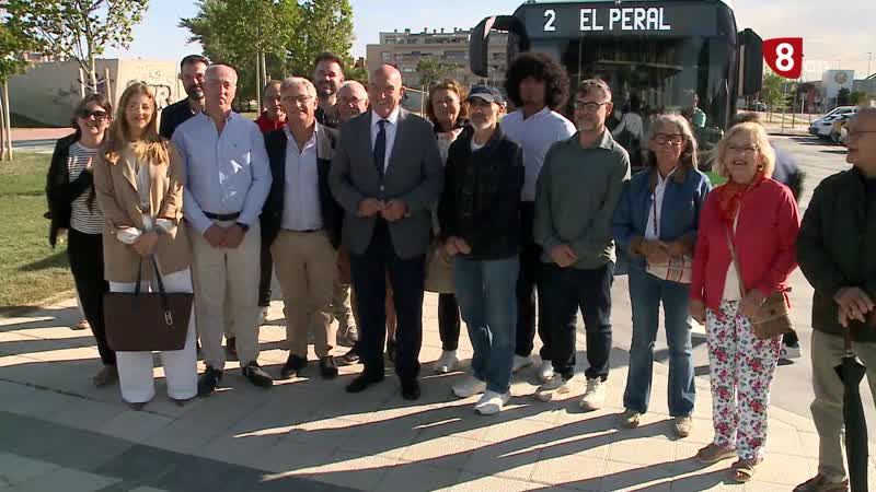 AUVASA alarga la línea 2 para dar servicio a los vecinos de El Peral y Santa Ana