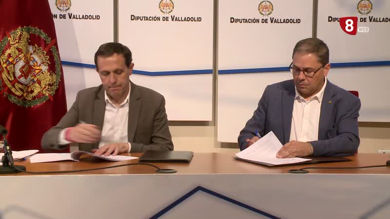 Convenio Renovado entre la Diputación de Valladolid y Cáritas Diocesana