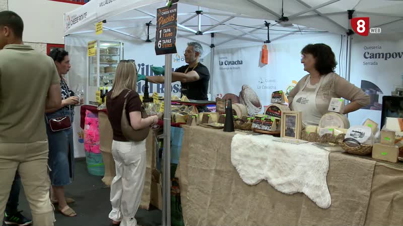 Serrada homenajea al queso en su Feria Europea que cumple 5 ediciones