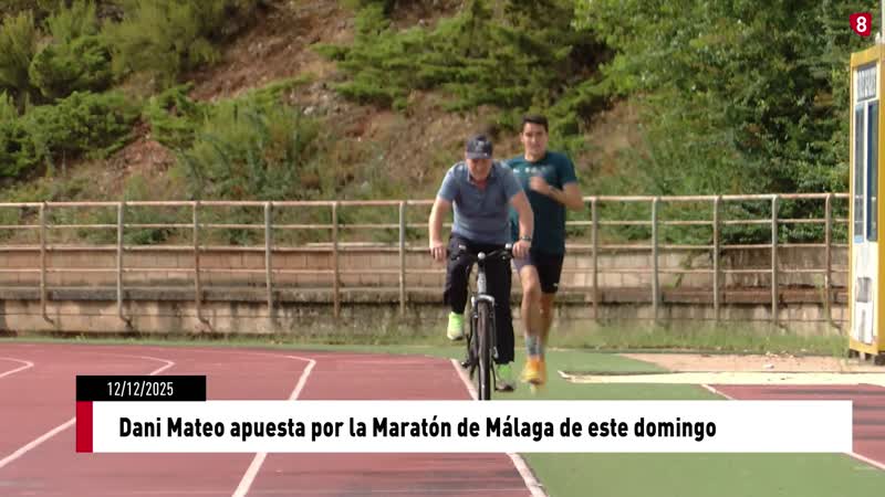 Dani Mateo apuesta por la Maratón de Málaga de este domingo