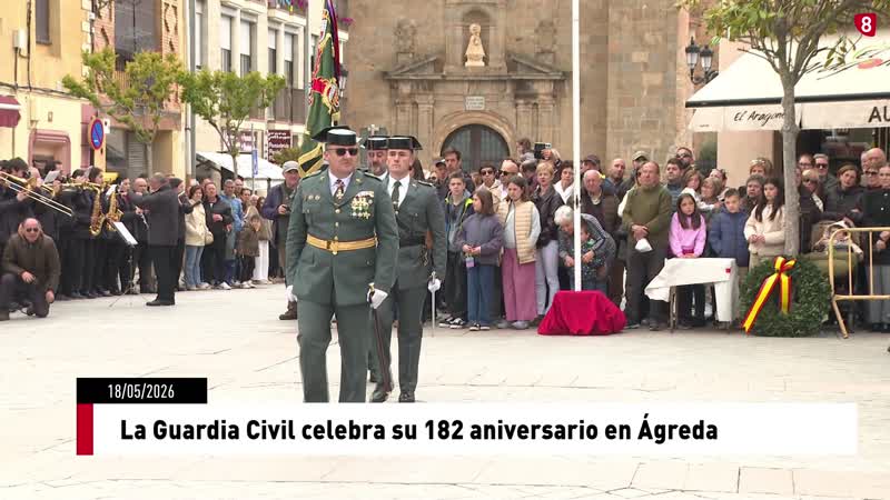 La Guardia Civil celebra su 182 aniversario en Ágreda