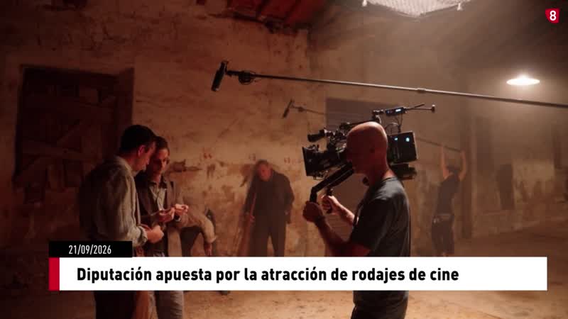 Diputación apuesta por la atracción de rodajes de cine