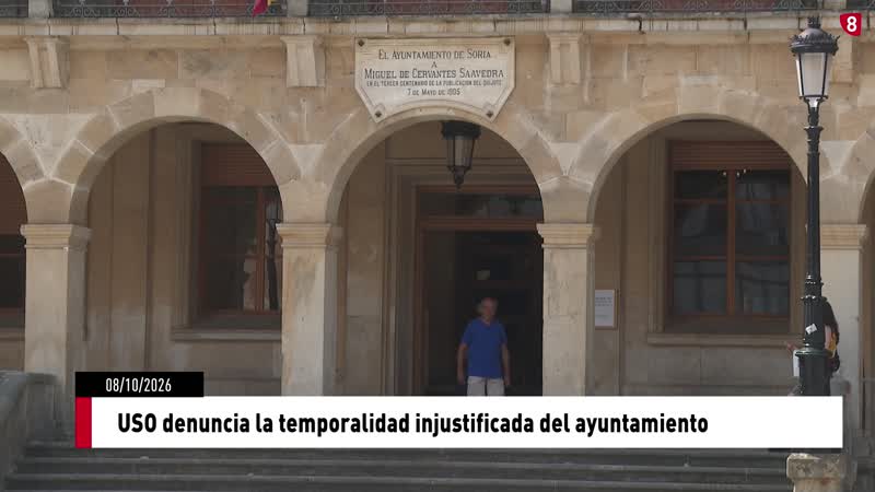 USO denuncia la temporalidad injustificada del ayuntamiento