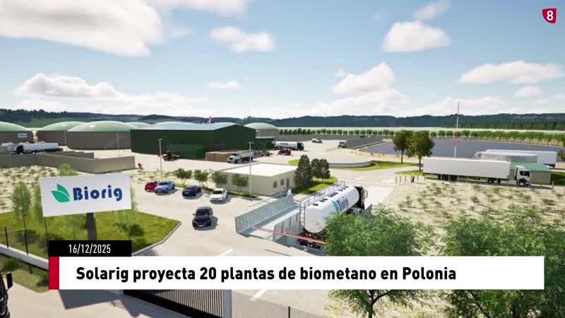 Solarig proyecta 20 plantas de biometano en Polonia