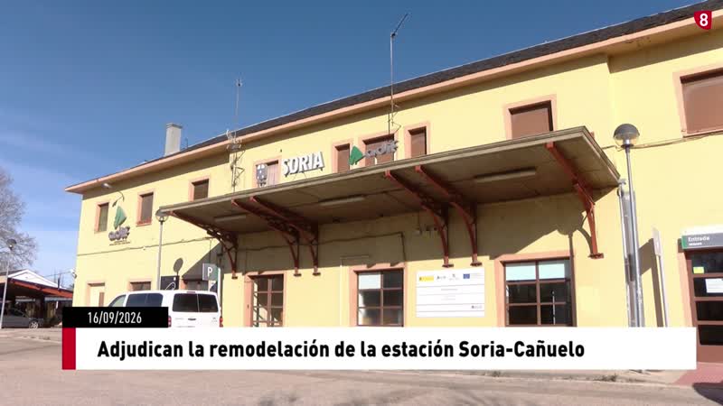 Adjudican la remodelación de la estación Soria-Cañuelo