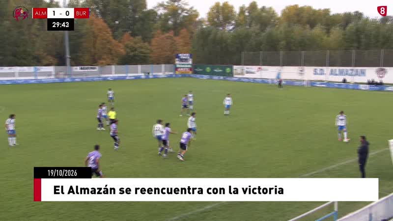 El Almazán se reencuentra con la victoria