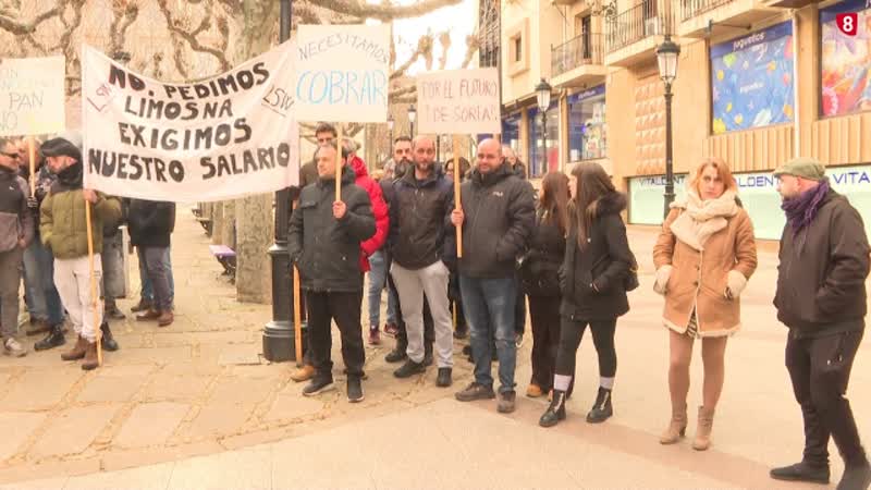 Trabajadores de Losán vuelven a la calle: 'No pedimos limosna, exigimos nuestro salario'