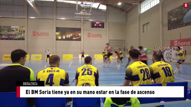 El BM Soria tiene ya en su mano estar en la fase de ascenso - cyltv.es