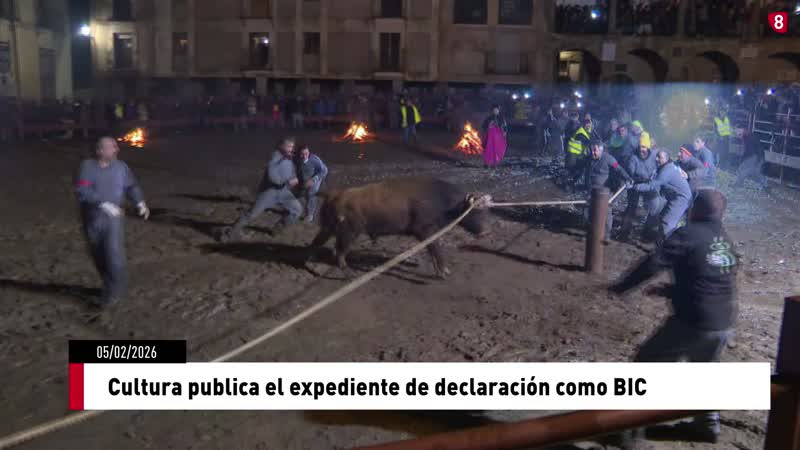 Cultura publica el expediente de declaración BIC del Toro Jubilo de Medinaceli