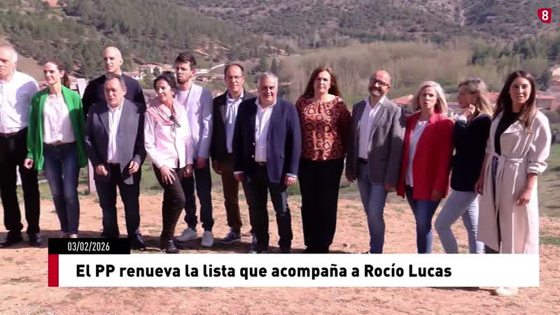 El PP renueva la lista que acompaña a Rocío Lucas