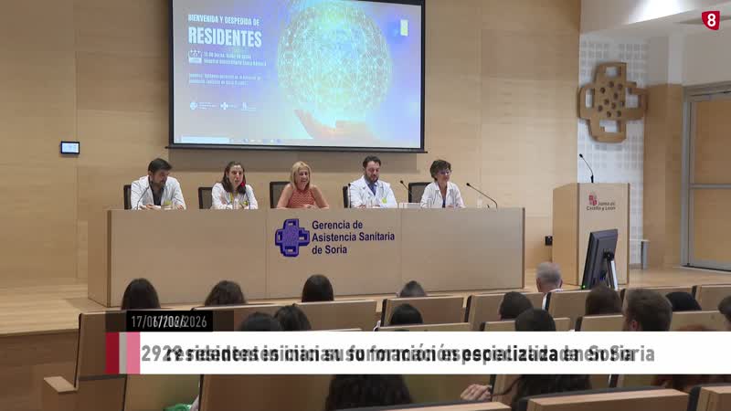 29 residentes inician su formación especializada en Soria