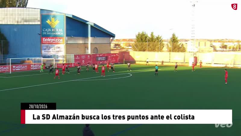 La SD Almazán busca los tres puntos ante el colista