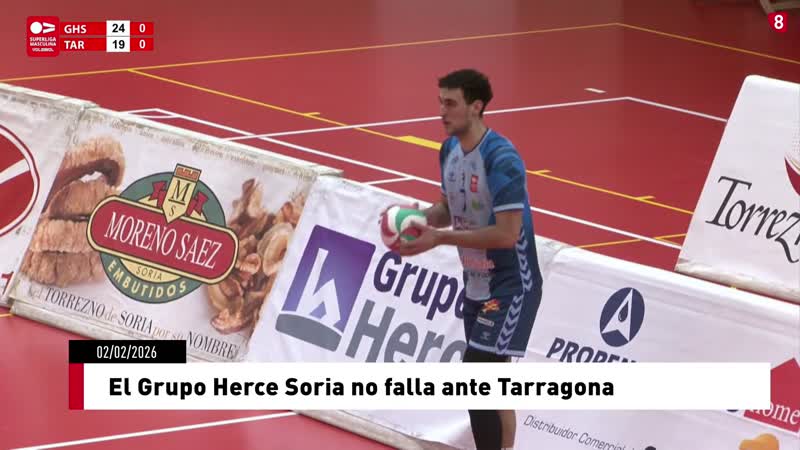 El Grupo Herce Soria no falla ante Tarragona