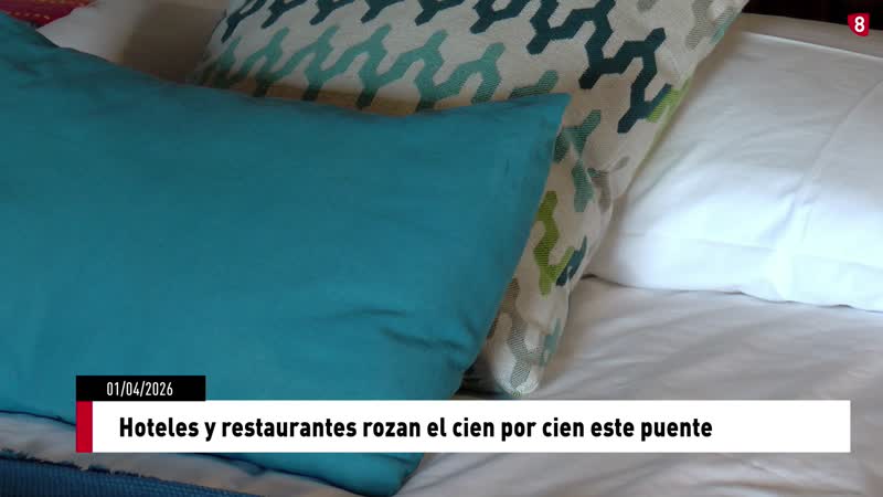 Hoteles y restaurantes rozan el cien por cien este puente