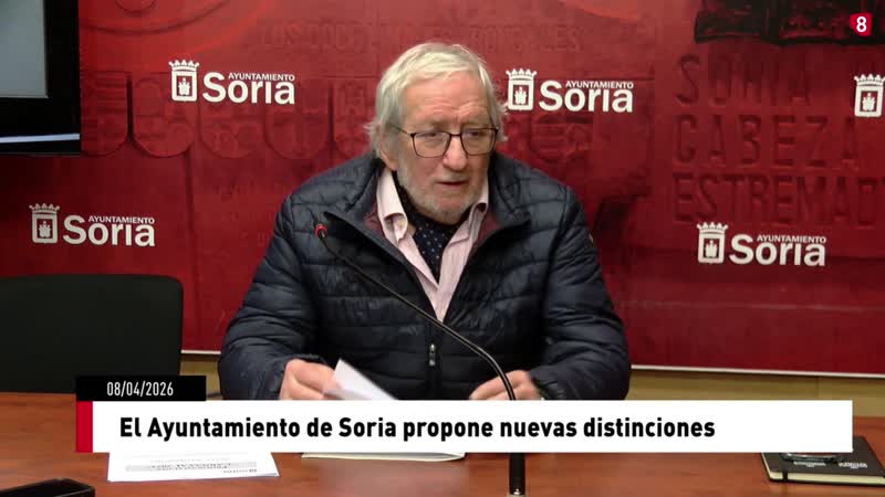 El Ayuntamiento de Soria propone nuevas distinciones
