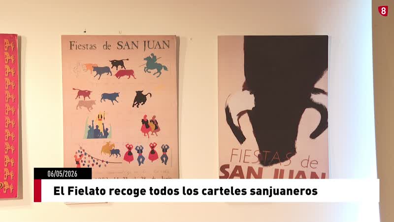Una exposición descubre los carteles de San Juan desde 1959