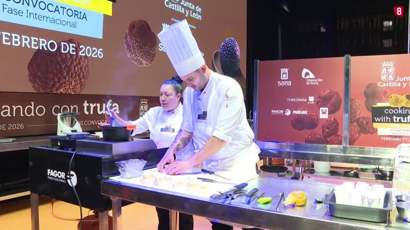 El chef portugués Diego Duarte gana el concurso 'Cocinando con Trufa'