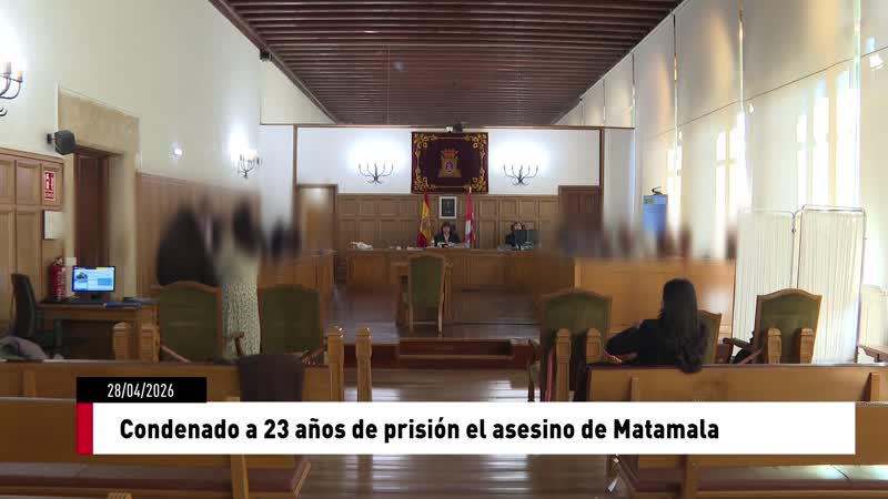 Condenado a 23 años de prisión el asesino de Matamala de Almazán