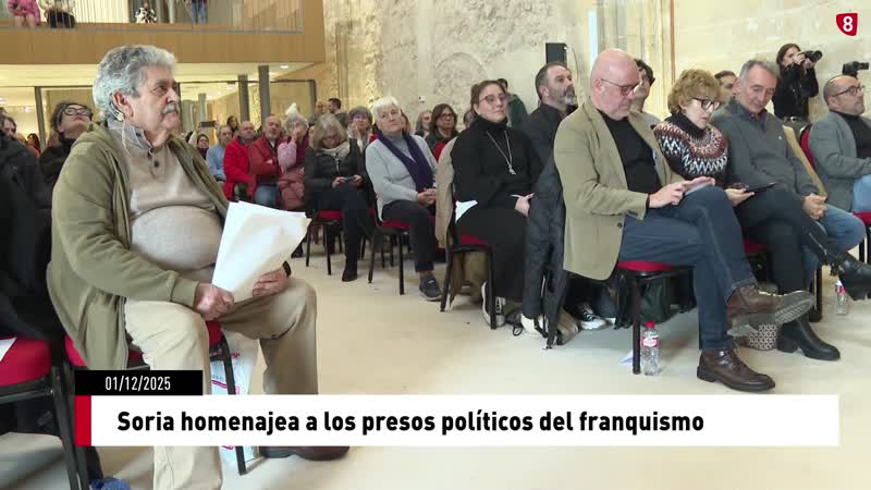  Soria homenajea a los presos políticos del franquismo