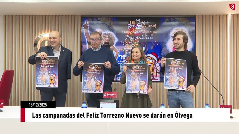  Las campanadas del Feliz Torrezno Nuevo se darán en Ólvega