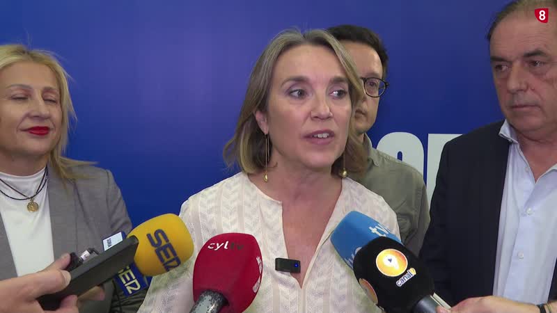 Cuca Gamarra arropa en Soria a los candidatos del PP soriano a las elecciones del 29 de noviembre