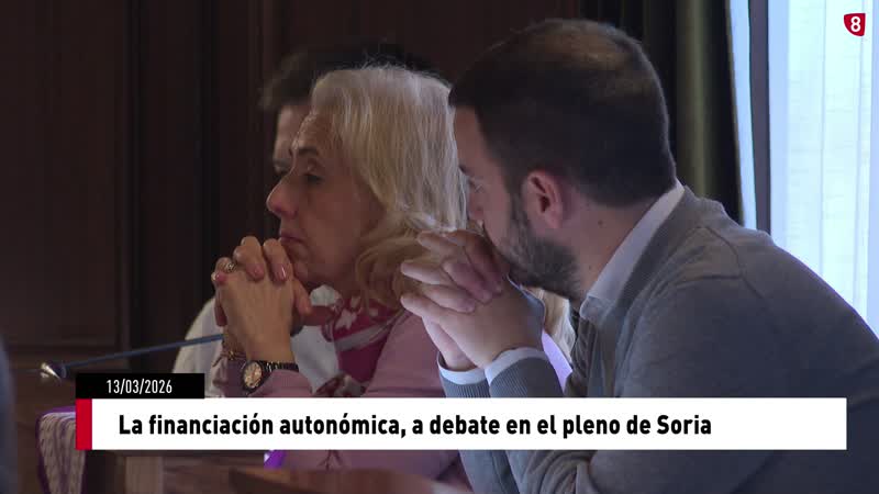La financiación autonómica, a debate en el pleno de Soria