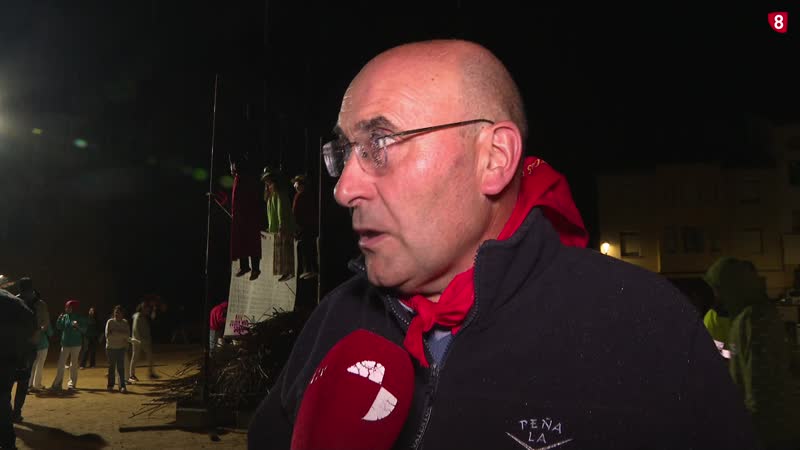 Ágreda abre sus fiestas con su quema de diablillos