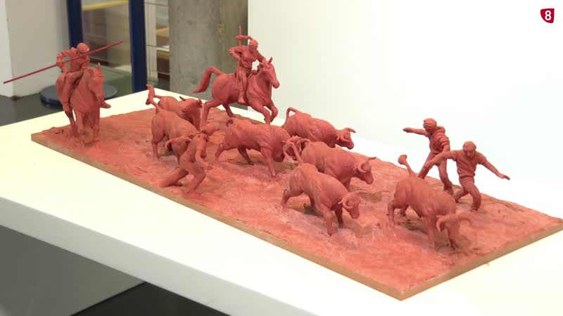 El monumento a La Saca contará con 14 esculturas de bronce