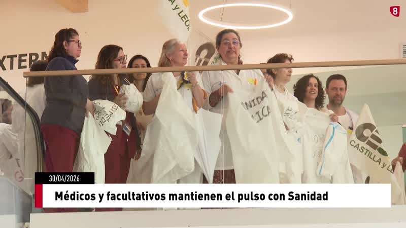 Médicos y facultativos mantienen el pulso con Sanidad