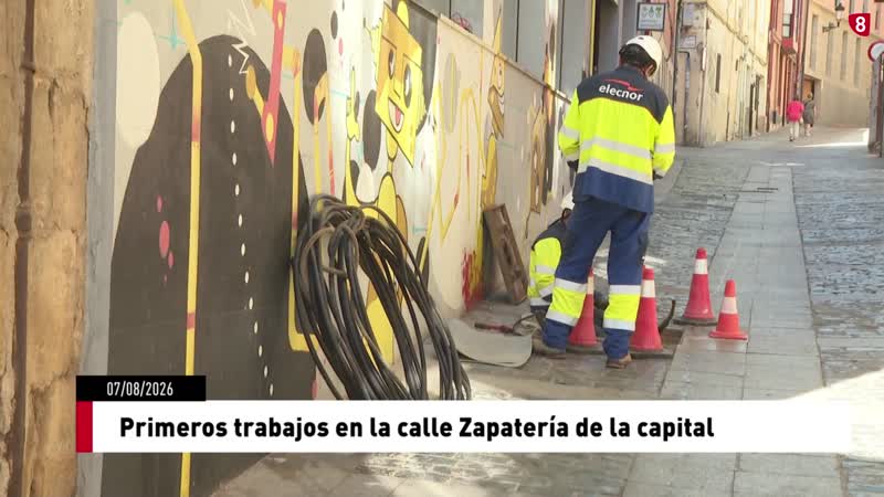  Primeros trabajos en la calle Zapatería de la capital