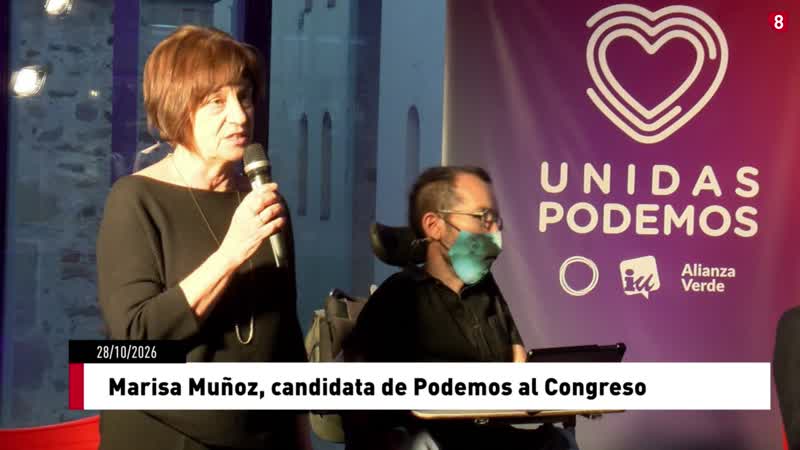 Marisa Muñoz será la candidata de Podemos al Congreso