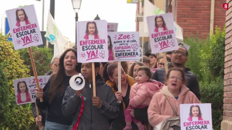 El Burgo se moviliza para pedir una enfermera para Zoe