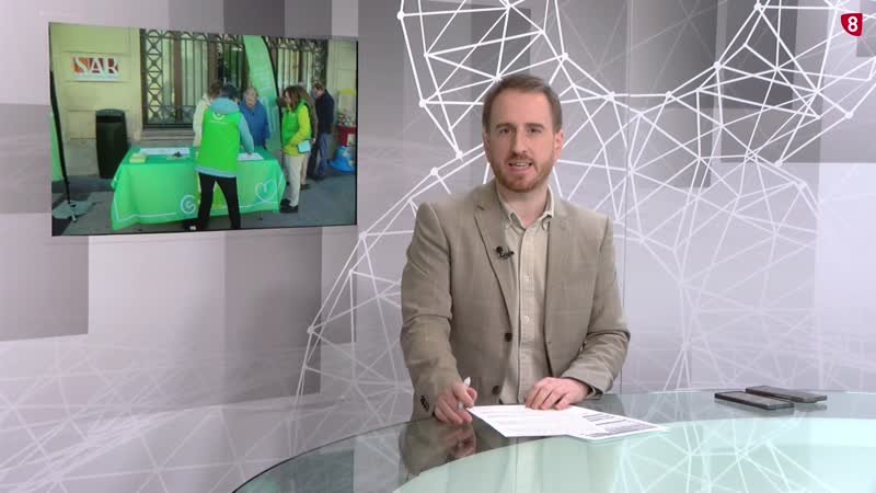 Mesa informativa por el Día Mundial del Cáncer de Colon