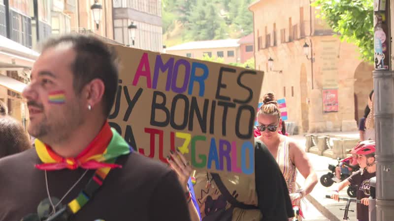 Soria celebra su primera manifestación por el orgullo LGBTIQA+