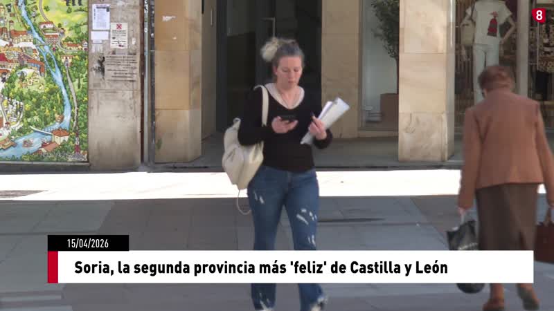 Soria, la segunda provincia más 'feliz' de Castilla y León