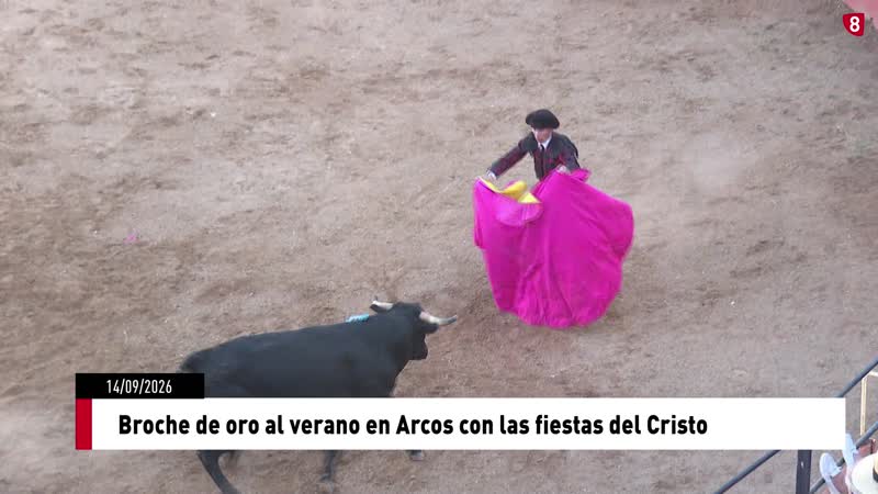 Broche de oro al verano en Arcos con las fiestas del Cristo
