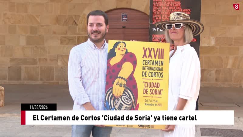 El Certamen de Cortos 'Ciudad de Soria' ya tiene cartel