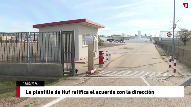 La plantilla de Huf ratifica el acuerdo con la dirección