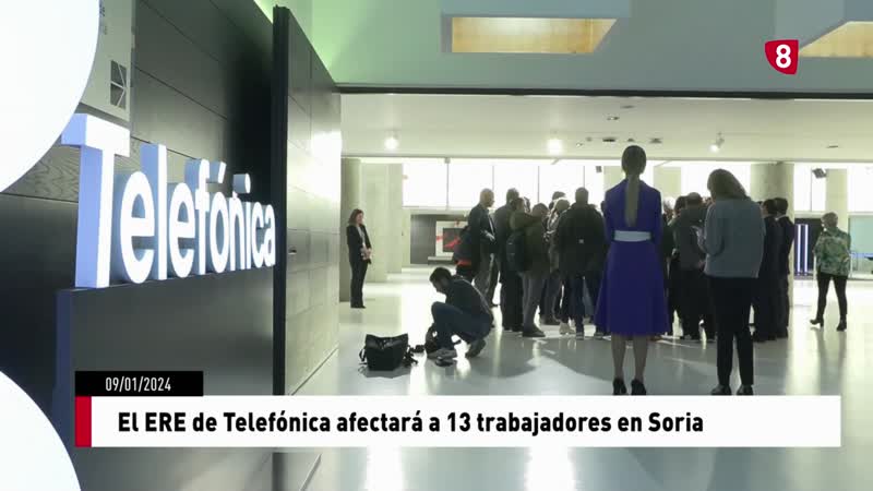 El ERE de Telefónica afectará a 13 trabajadores en Soria - cyltv.es