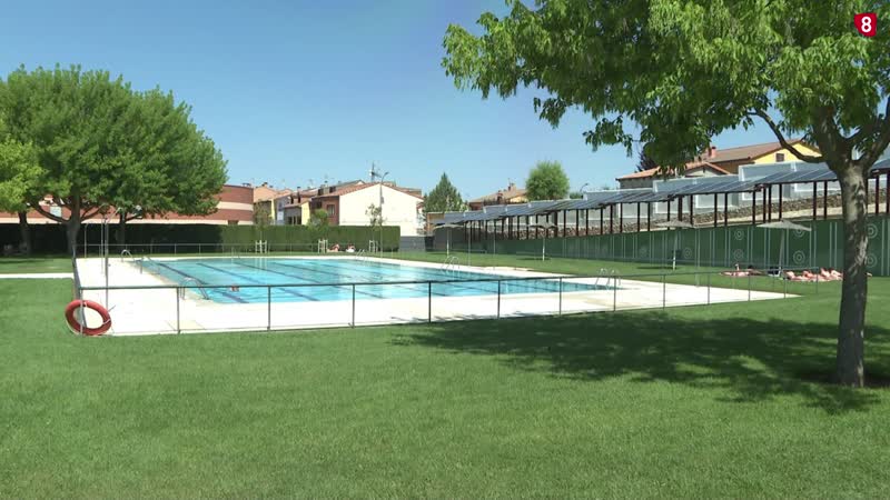 Un 20% más de usuarios en las piscinas de El Burgo