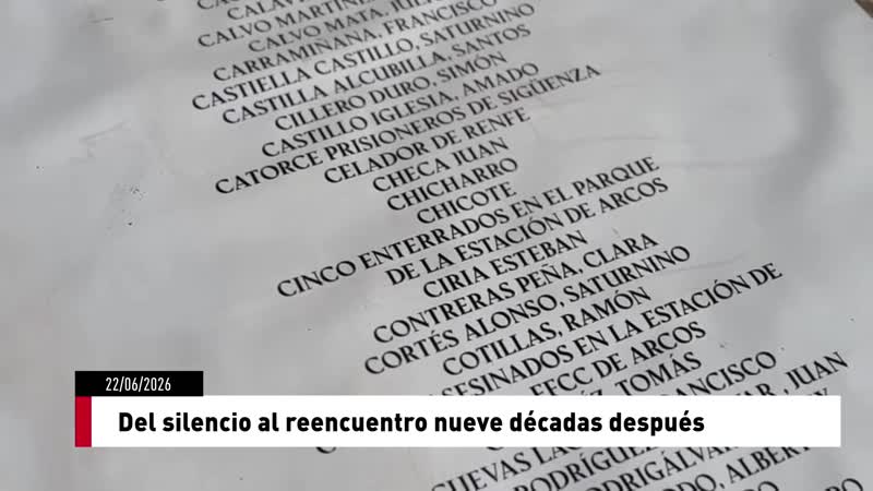 Homenaje a ocho víctimas del franquismo en Soria