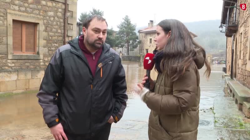 Hartazgo en Salduero ante la inacción de la CHD en el cauce del río
