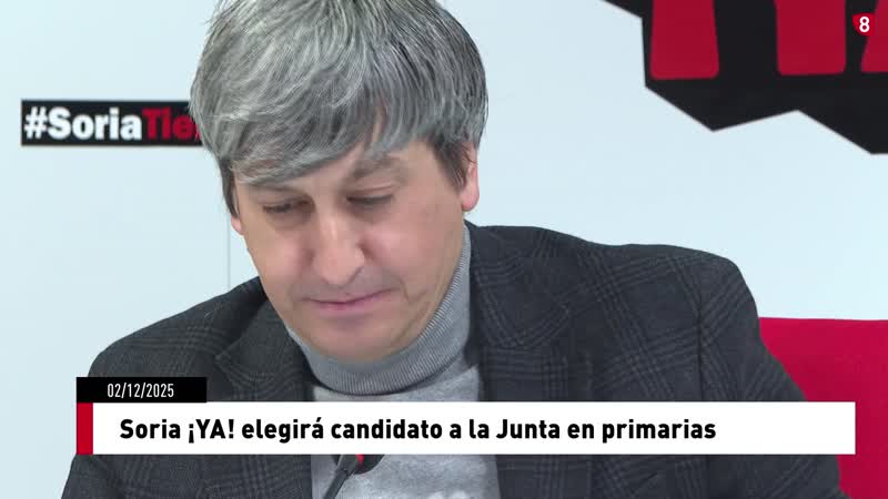 Soria ¡YA! elegirá candidato a la Junta en primarias